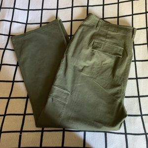 Olive Green Cargo Pants